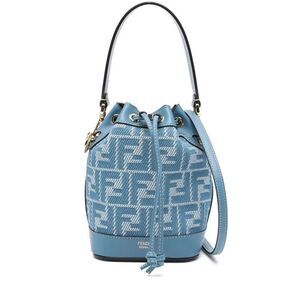 FENDI Monogram Bucket Bag Women LIGHT BLUE Handbags